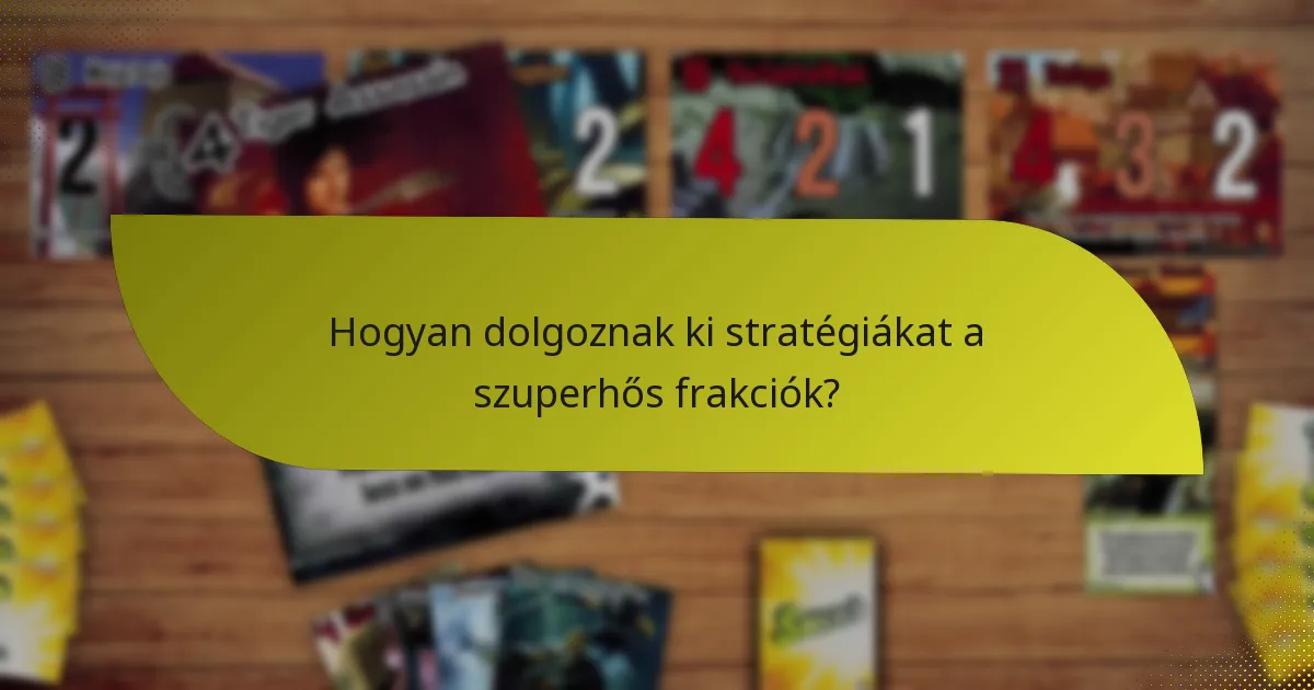 Mik a különböző szuperhős frakciók erősségei?